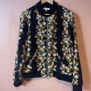 Wayf Floral Bomber